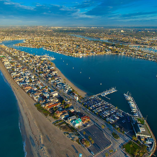 Peninsula beach